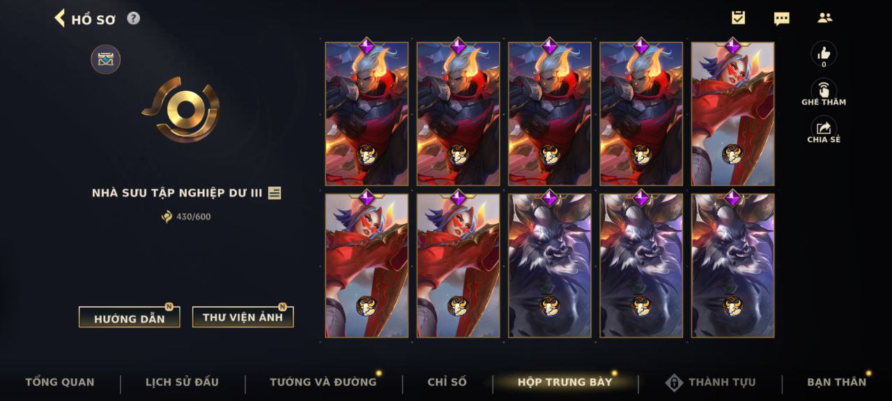 Nick Clone Sẵn Skin Giới Hạn VIP