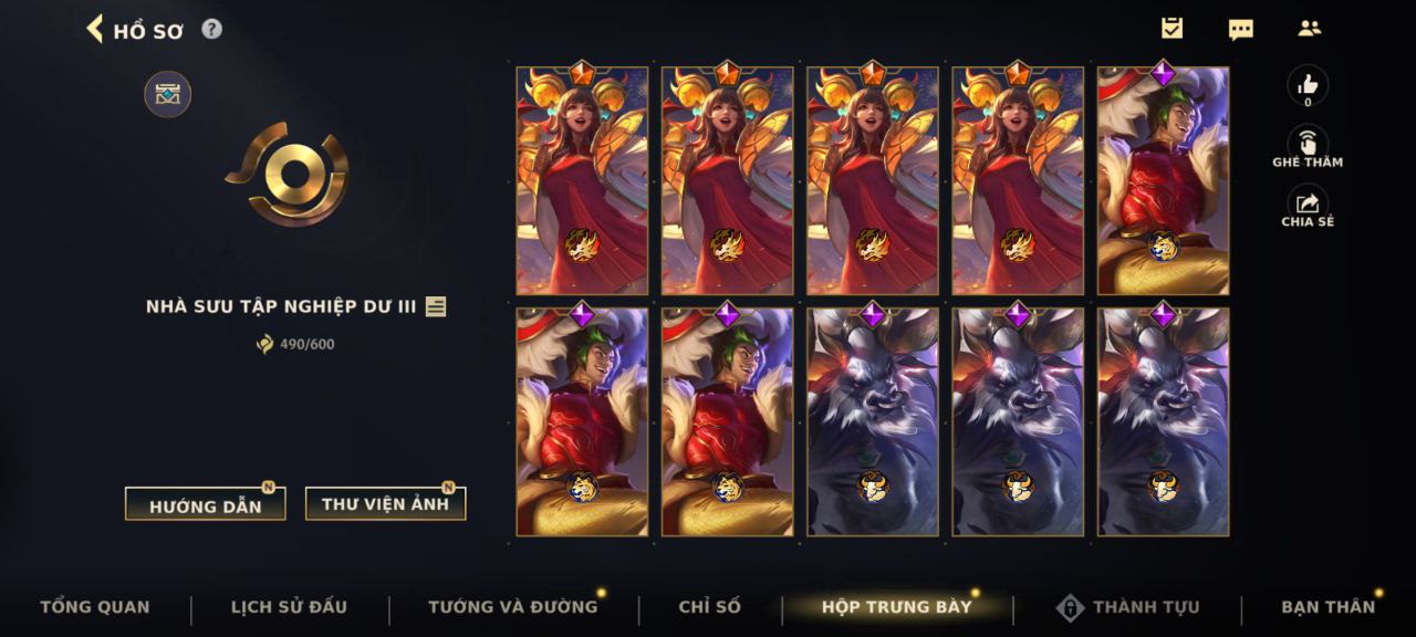 Nick Clone Sẵn Skin Giới Hạn VIP