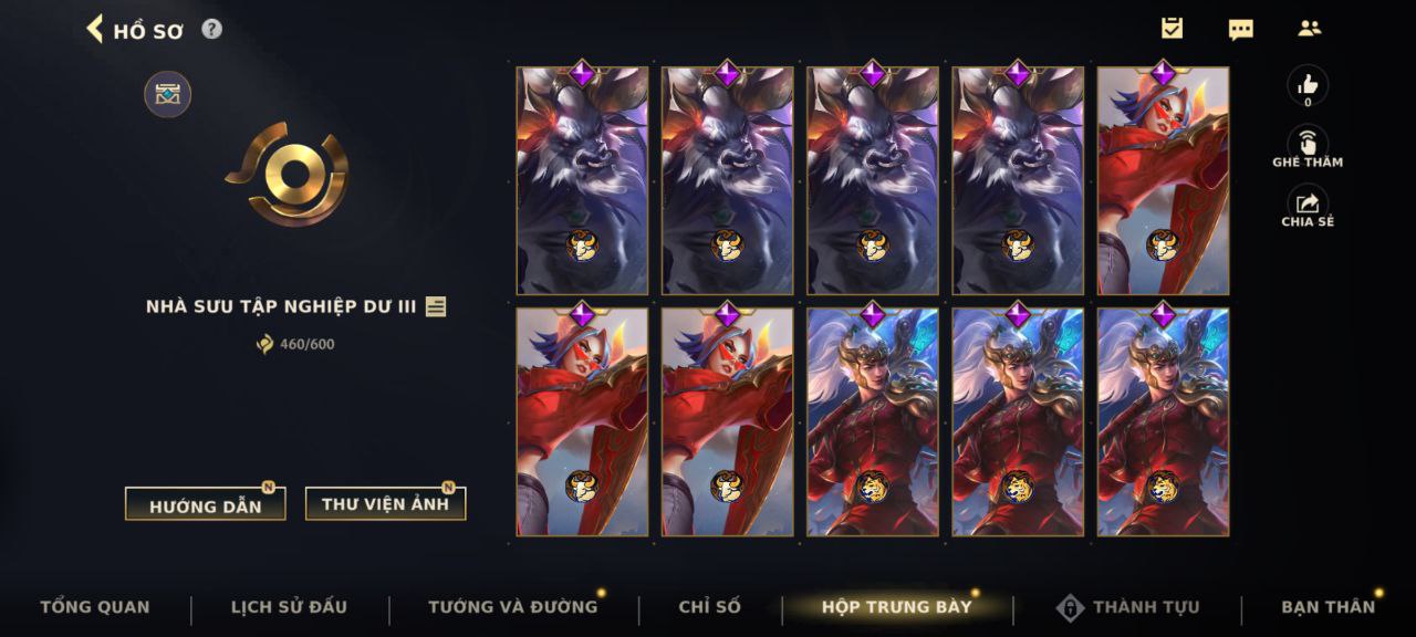 Nick Clone Sẵn Skin Giới Hạn VIP