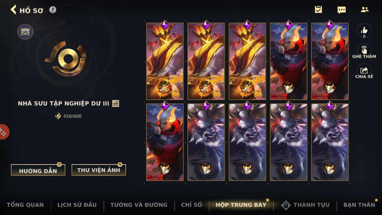 Nick Clone Sẵn Skin Giới Hạn VIP