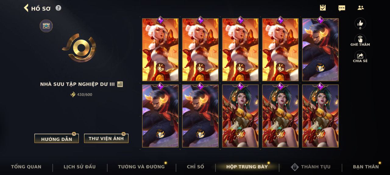 Nick Clone Sẵn Skin Giới Hạn VIP