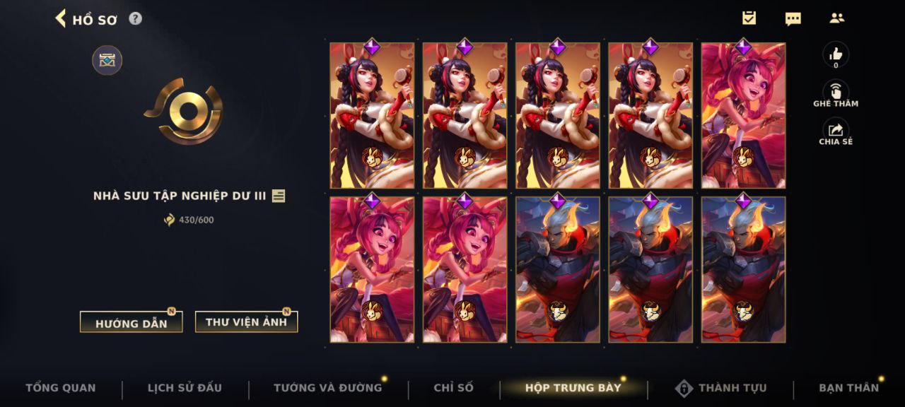 Nick Clone Sẵn Skin Giới Hạn VIP