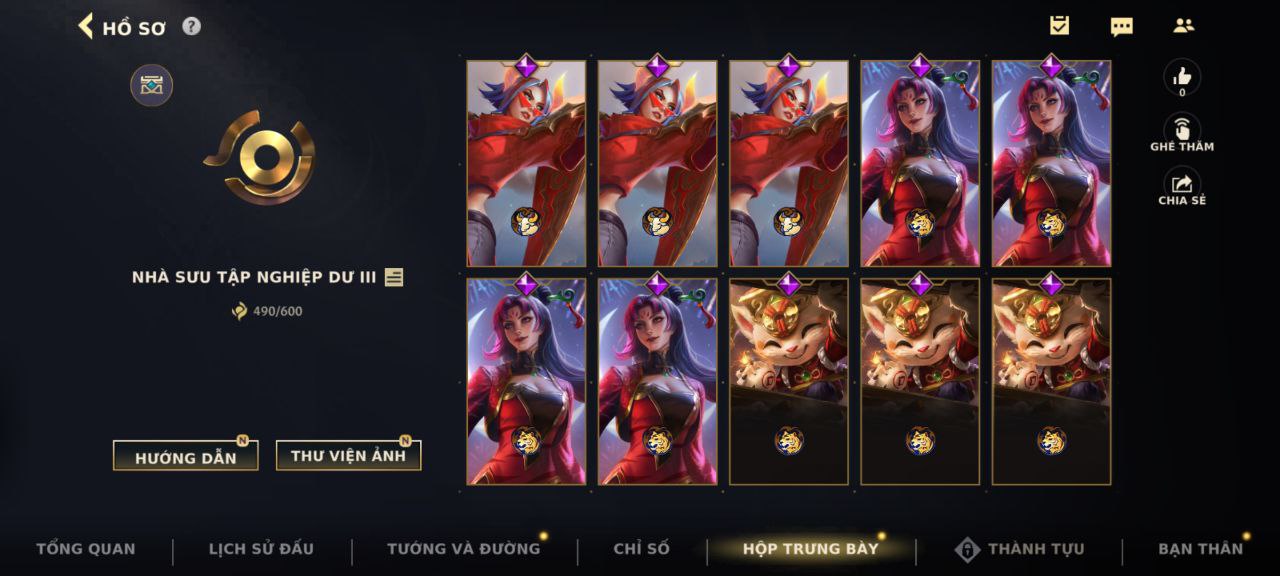 Nick Clone Sẵn Skin Giới Hạn VIP