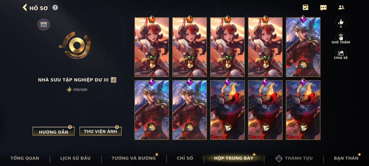 Nick Clone Sẵn Skin Giới Hạn VIP