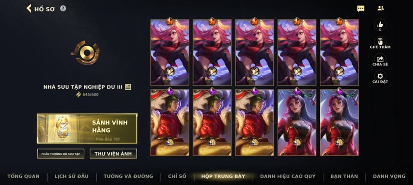 Tài Khoản Clone Sẵn Skin Giới Hạn VIP