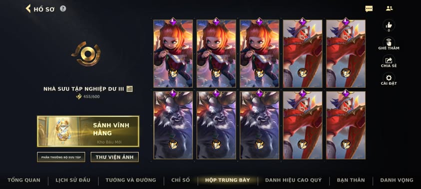 Nick Clone Sẵn Skin Giới Hạn VIP