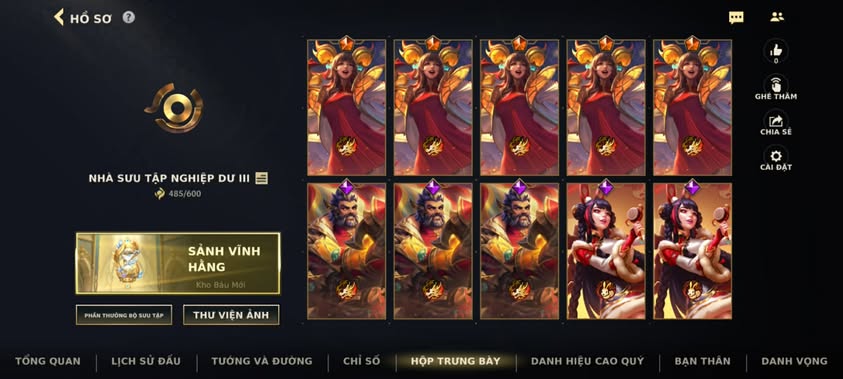 Tài Khoản Clone Sẵn Skin Giới Hạn VIP