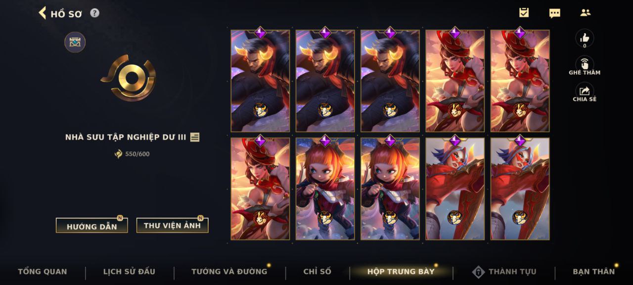 Nick Clone Sẵn Skin Giới Hạn VIP