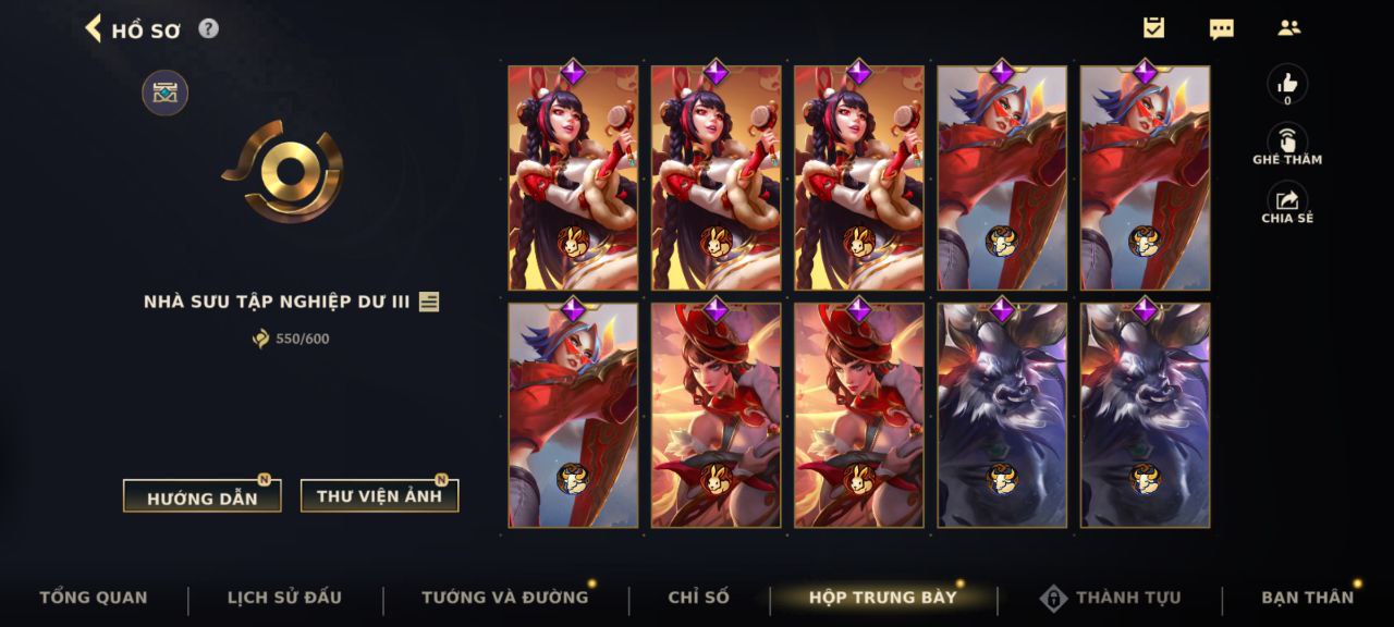 Nick Clone Sẵn Skin Giới Hạn VIP