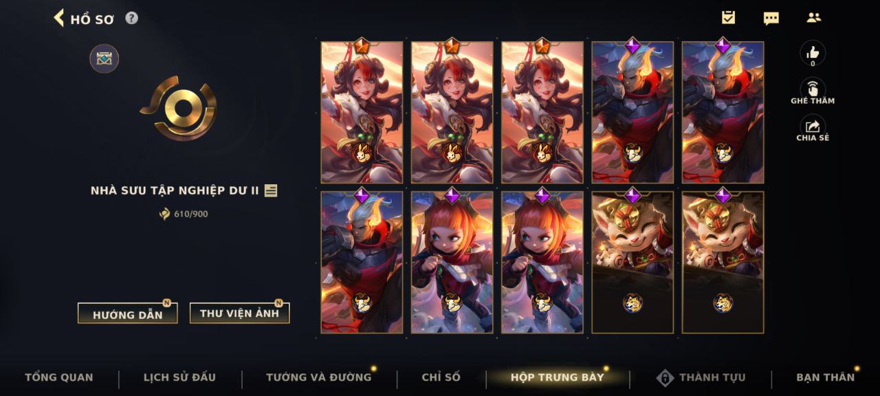 Nick Clone Sẵn Skin Giới Hạn VIP