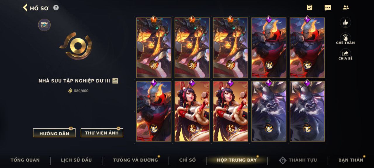 Nick Clone Sẵn Skin Giới Hạn VIP