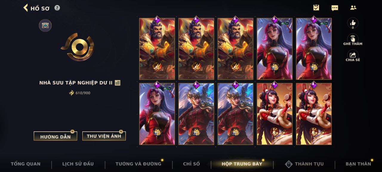 Nick Clone Sẵn Skin Giới Hạn VIP