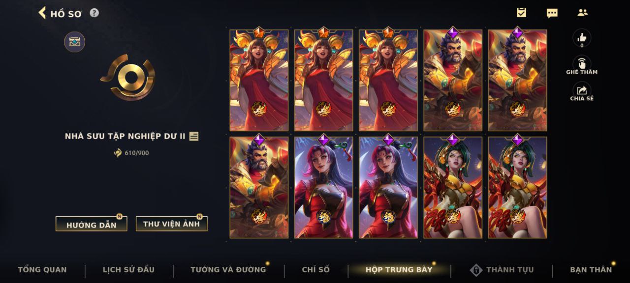 Nick Clone Sẵn Skin Giới Hạn VIP