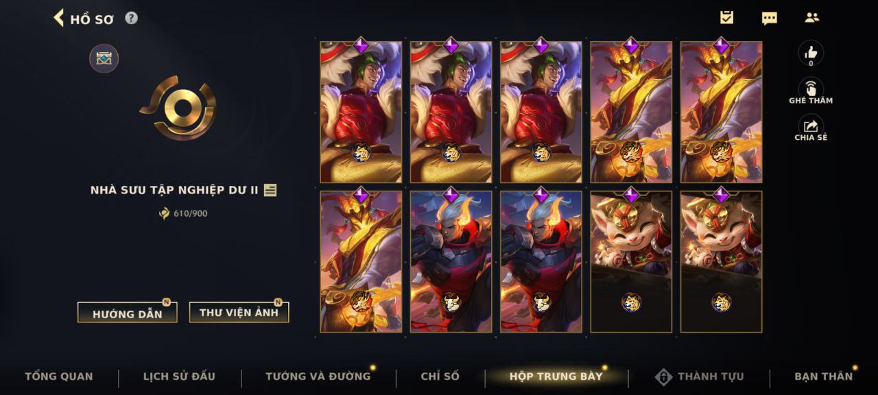 Nick Clone Sẵn Skin Giới Hạn VIP