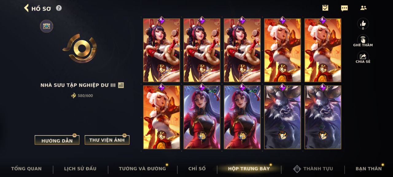Nick Clone Sẵn Skin Giới Hạn VIP