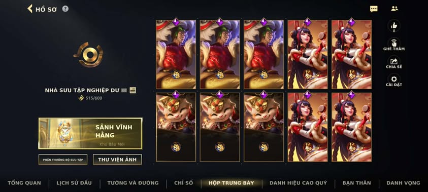 Tài Khoản Clone Sẵn Skin Giới Hạn VIP
