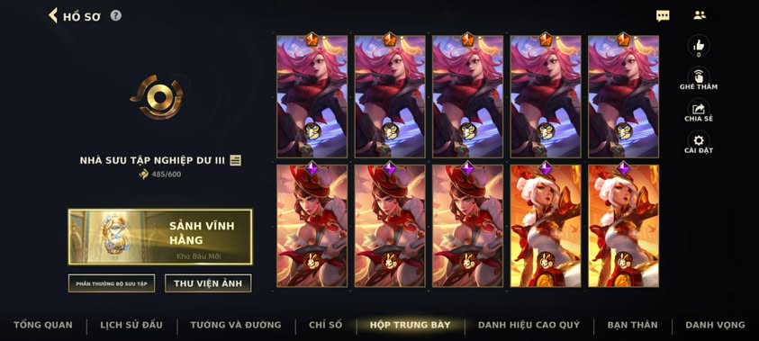 Tài Khoản Clone Sẵn Skin Giới Hạn VIP