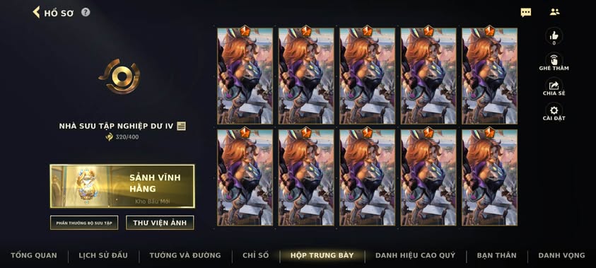 Nick Clone Sẵn Skin Bậc Cam