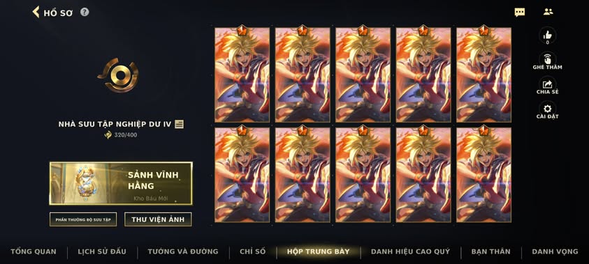 Nick Clone Sẵn Skin Bậc Cam