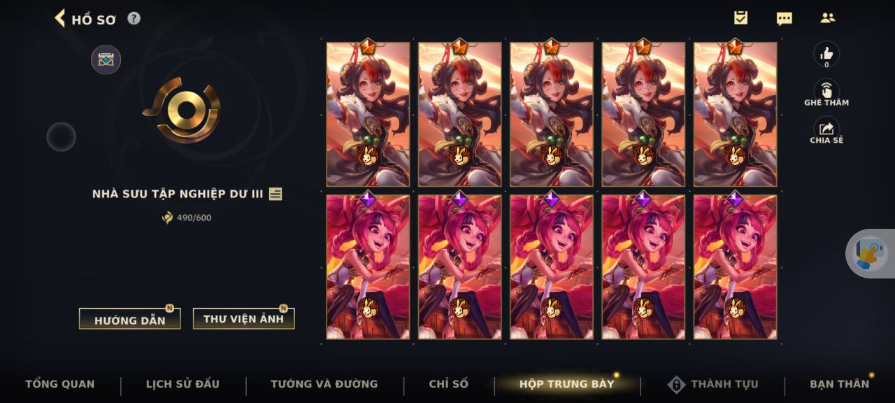 Nick Clone Sẵn Skin Giới Hạn VIP