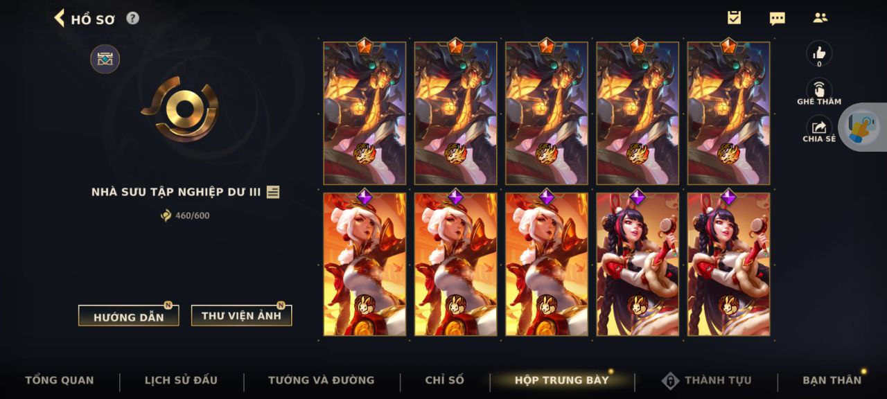 Nick Clone Sẵn Skin Giới Hạn VIP