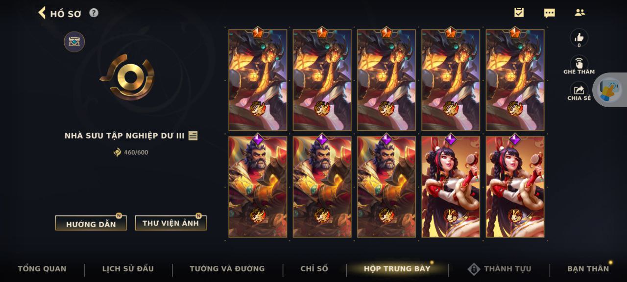 Nick Clone Sẵn Skin Giới Hạn VIP