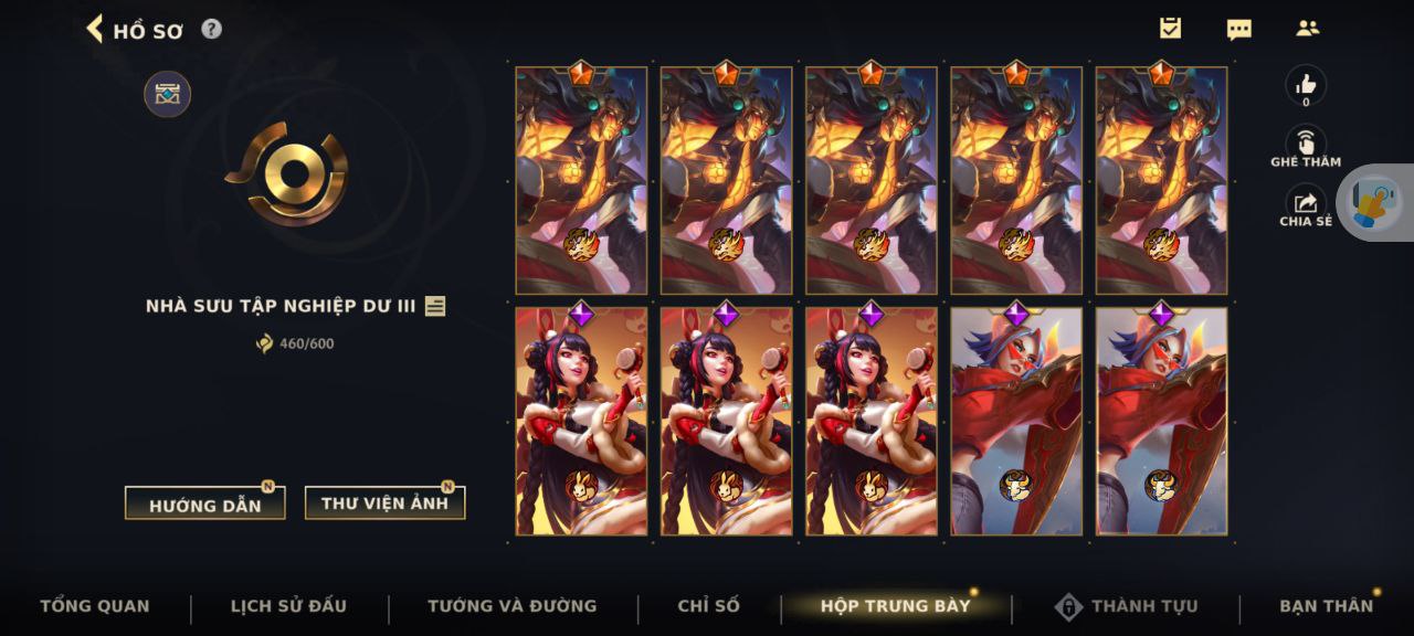 Nick Clone Sẵn Skin Giới Hạn VIP