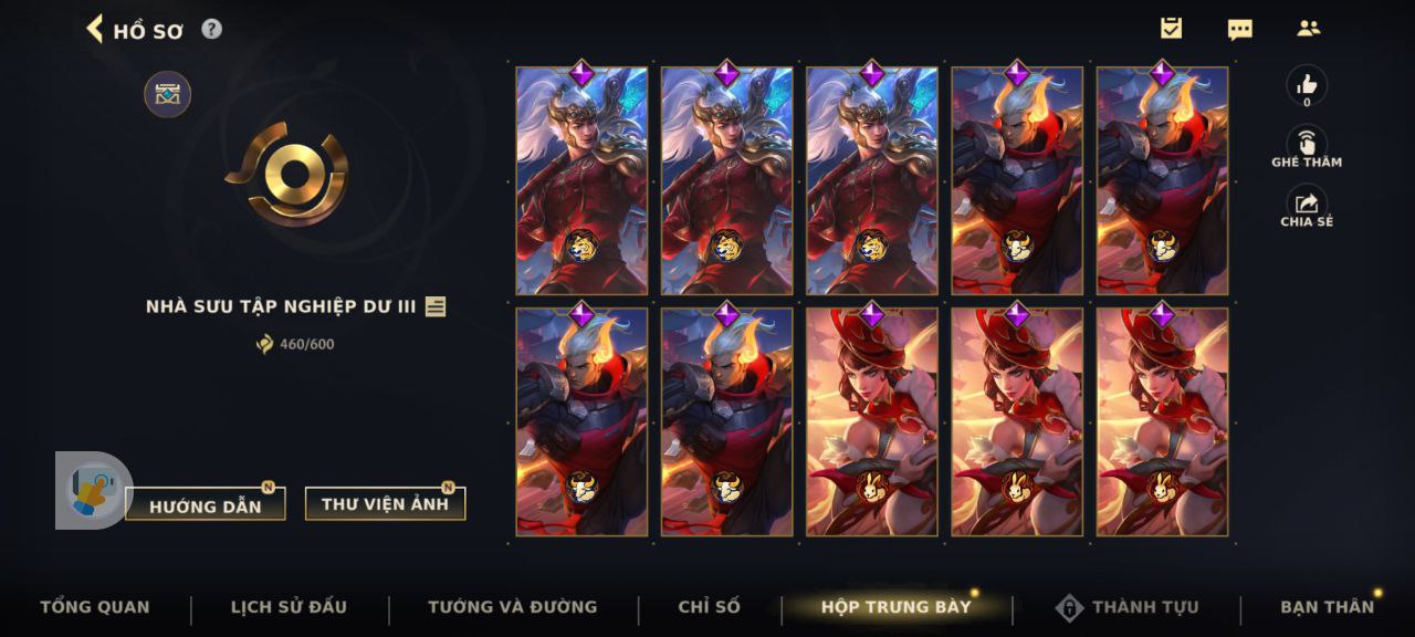 Nick Clone Sẵn Skin Giới Hạn VIP