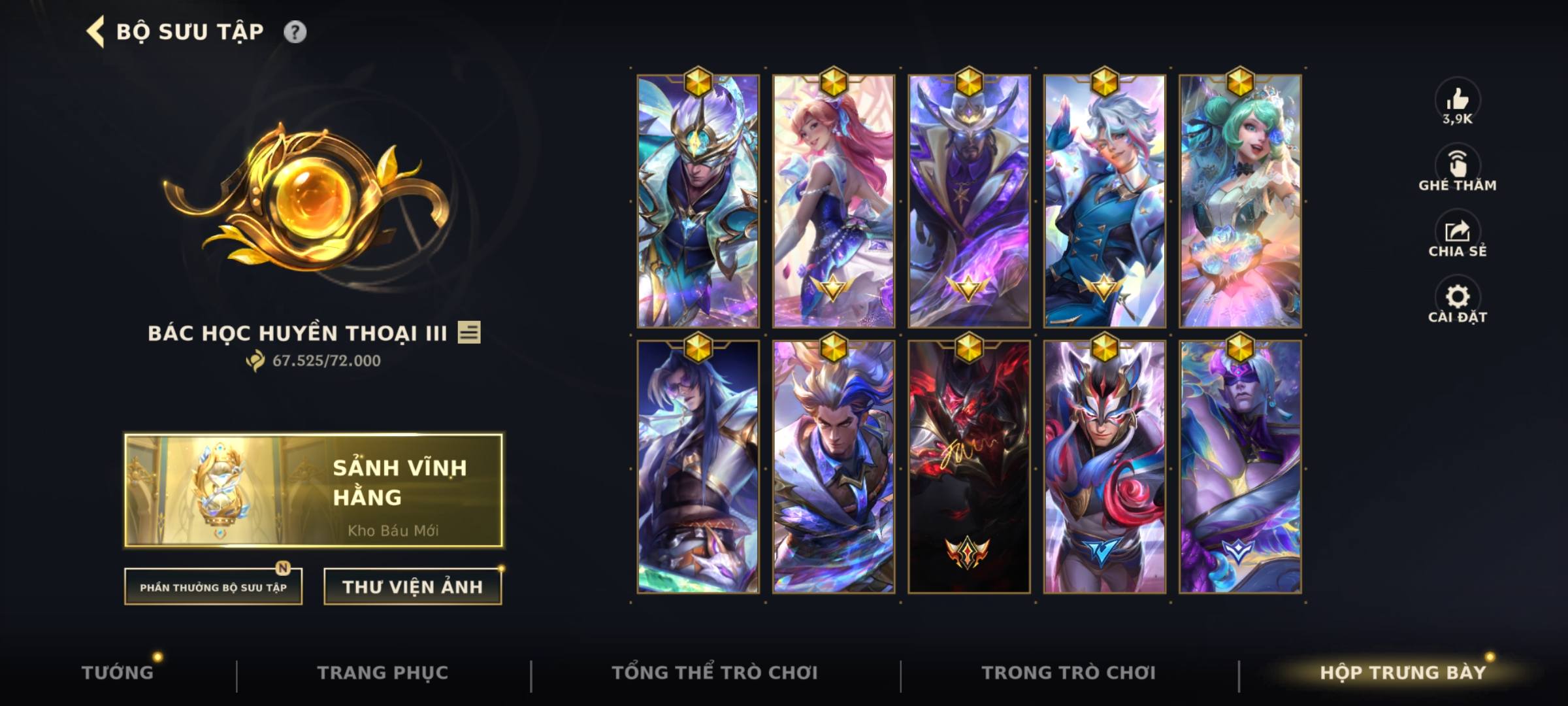 Nick Tốc Chiến Vip Trên 10 Triệu