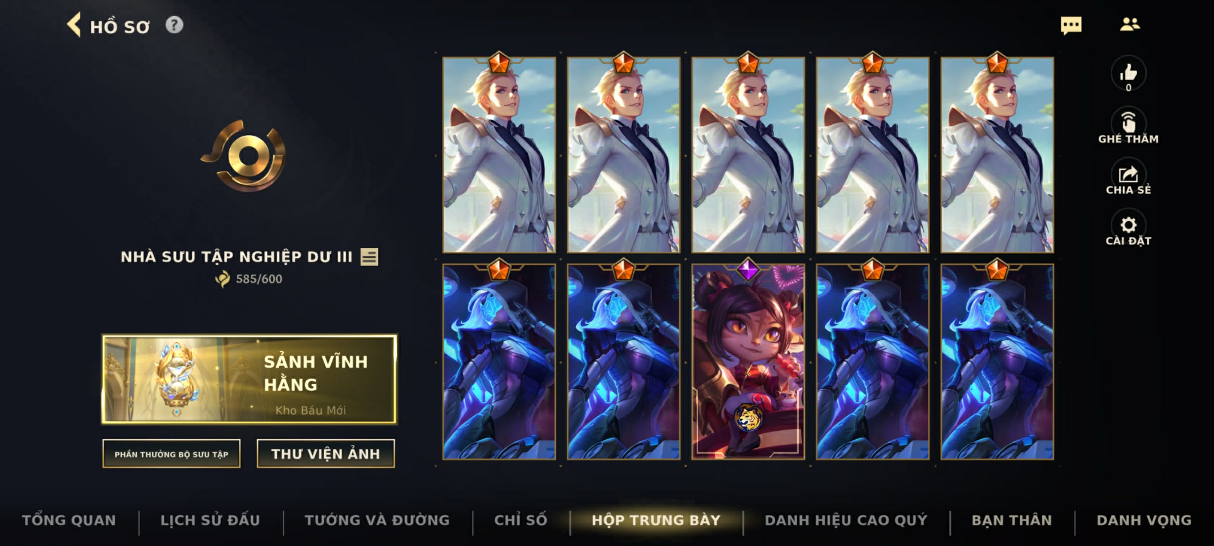 Nick Clone Sẵn Skin Bậc Cam