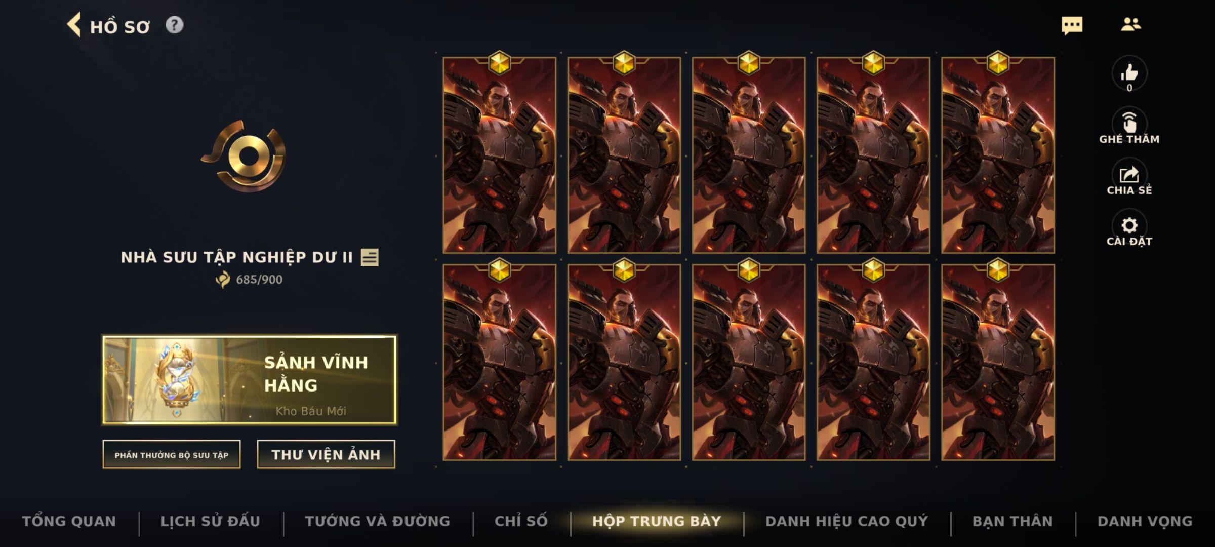 Nick Clone Bậc Vàng