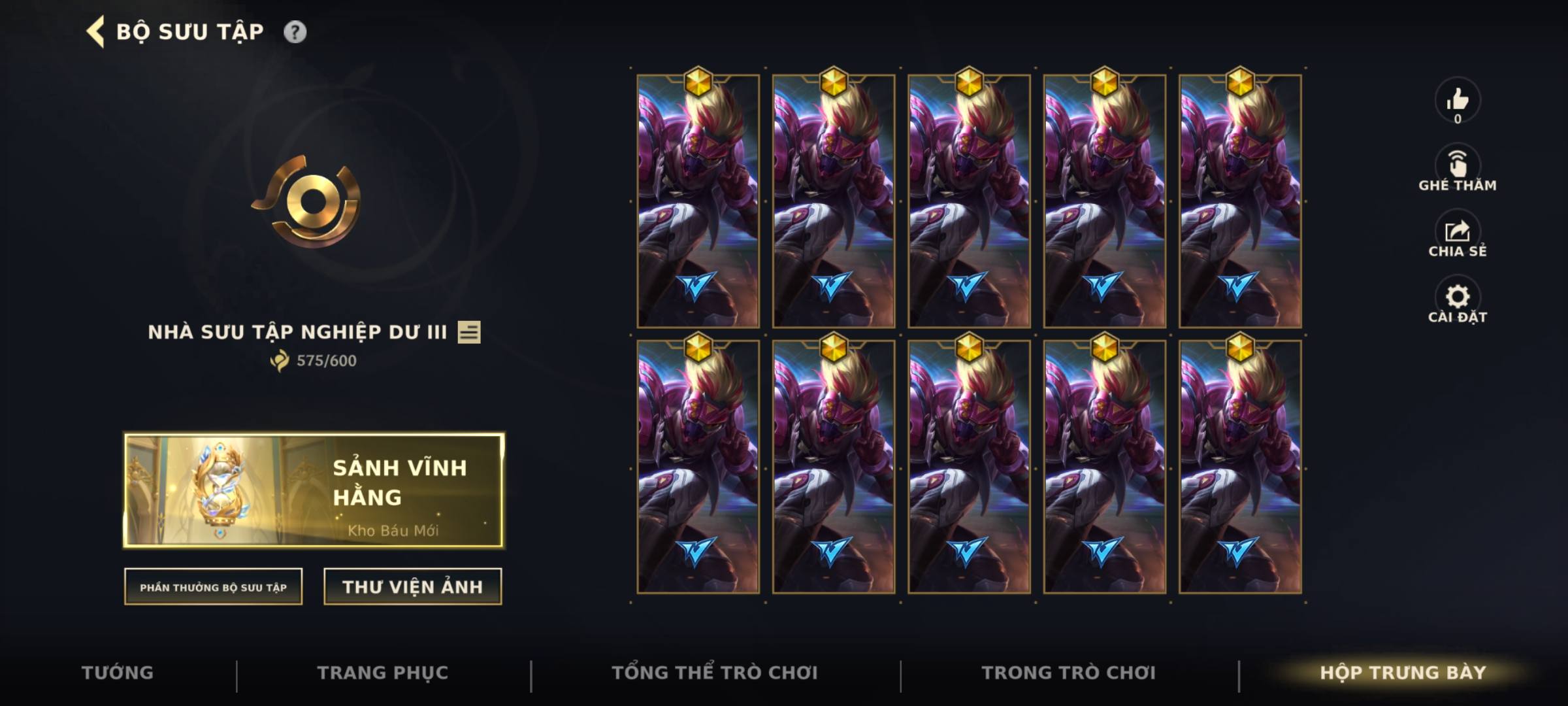 Nick Clone Bậc Vàng