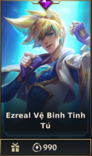 	 Ezreal Vệ Binh Tinh Tú