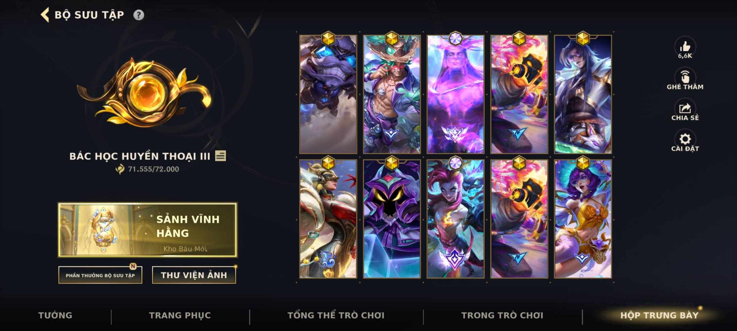 Nick Tốc Chiến Vip Trên 10 Triệu