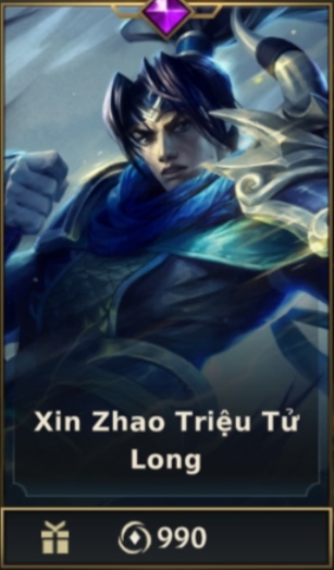 Xin Zhao Triệu Tử Long