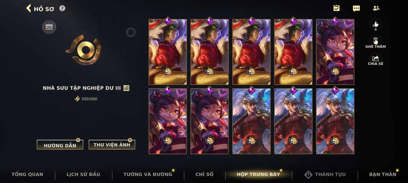 Nick Clone Sẵn Skin Giới Hạn VIP