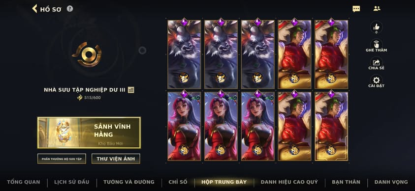 Tài Khoản Clone Sẵn Skin Giới Hạn VIP