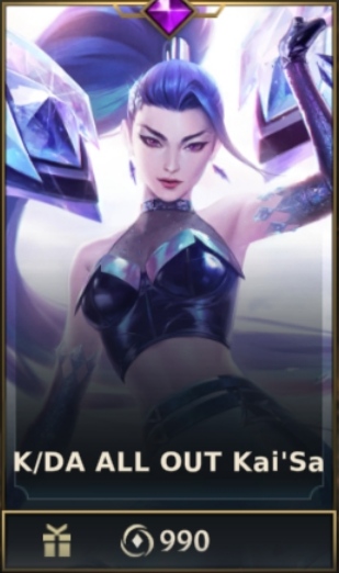 	 K/DA ALL OUT Kai'Sa