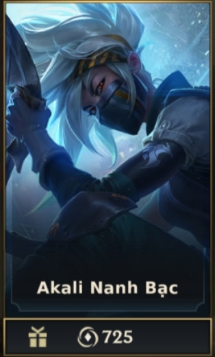 	 Akali Nanh Bạc