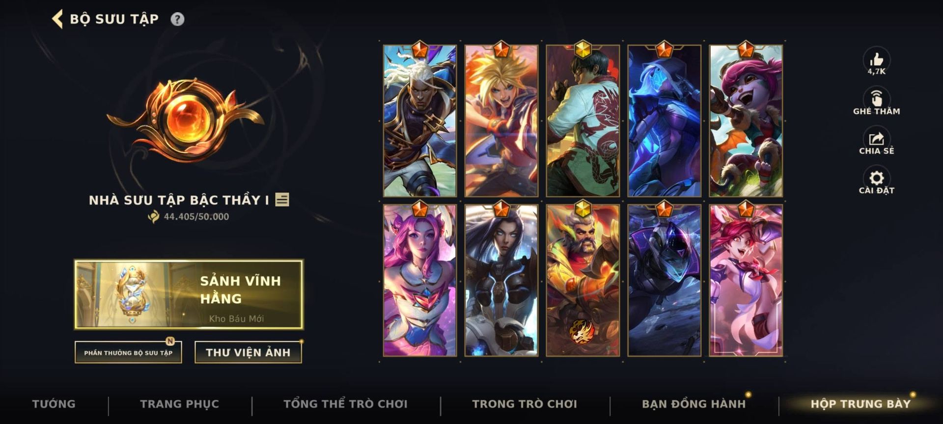 Tài Khoản Tốc Chiến