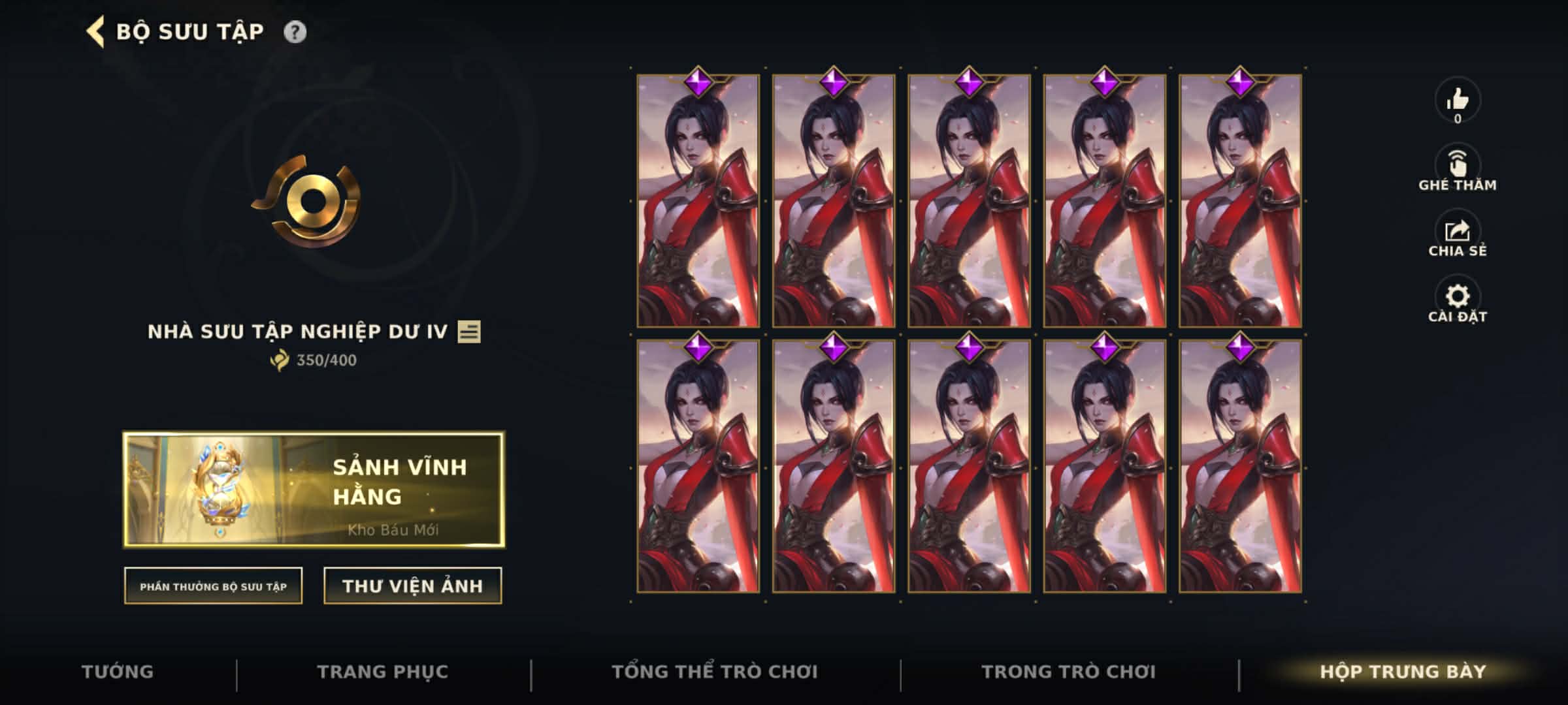 Nick Clone Sẵn Skin Bậc Tím