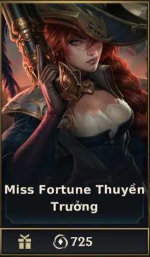 Miss Fortune Thuyền Trưởng