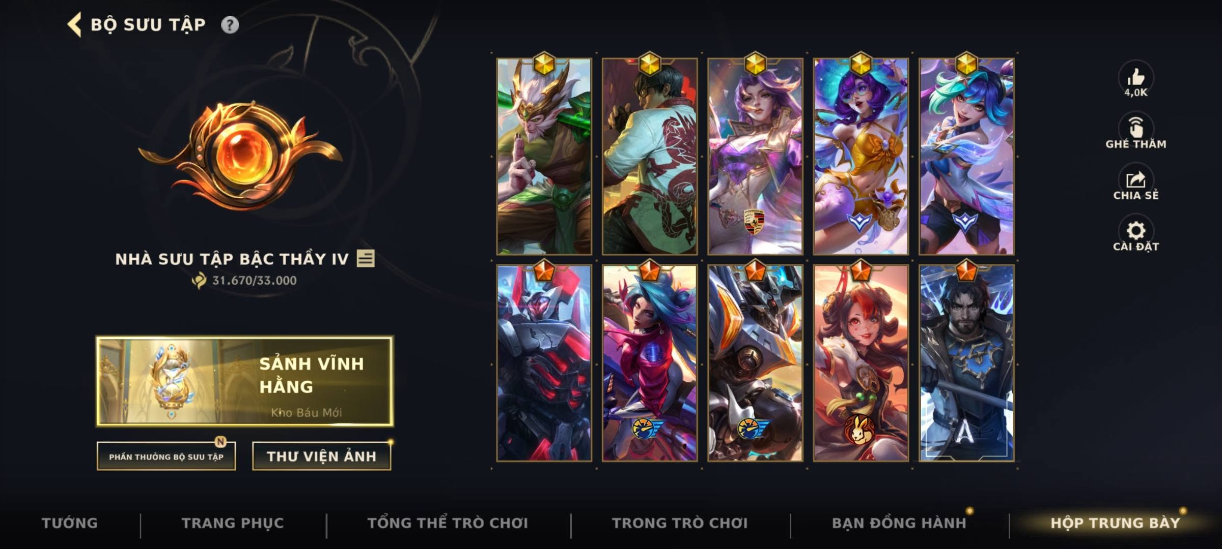 Tài Khoản Tốc Chiến