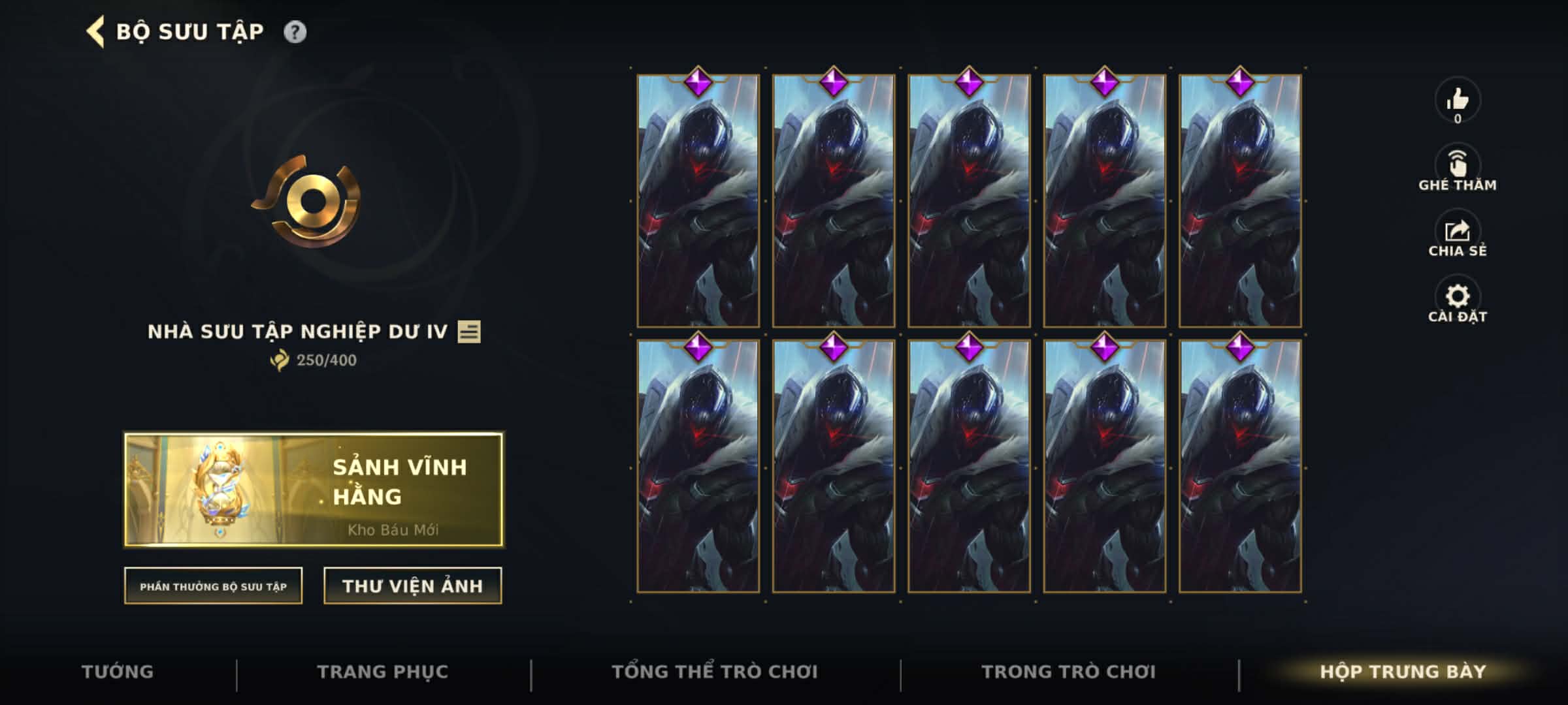 Nick Clone Sẵn Skin Bậc Tím