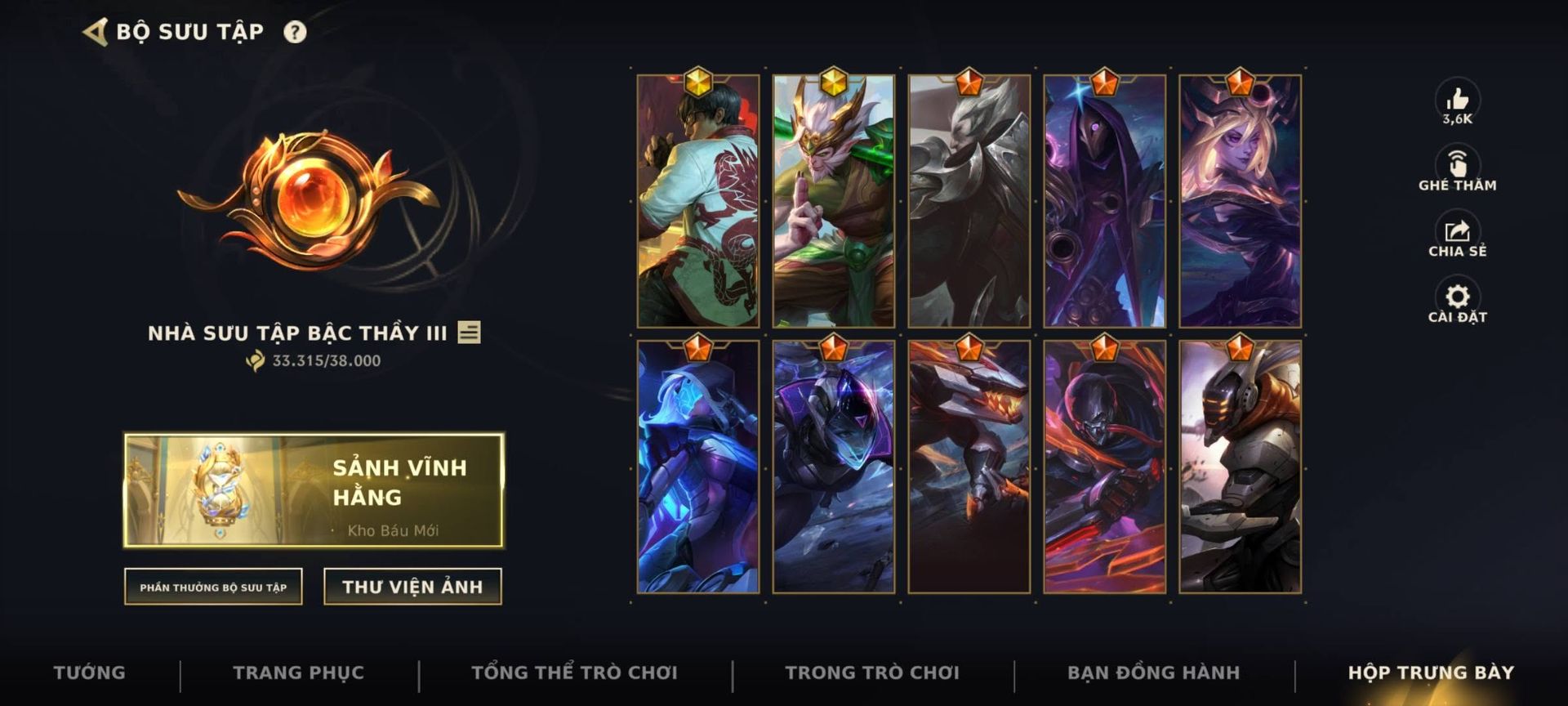 Tài Khoản Tốc Chiến