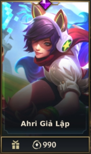 	 Ahri Giả Lập