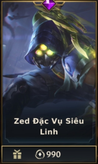 Zed Đặc Vụ Siêu Linh