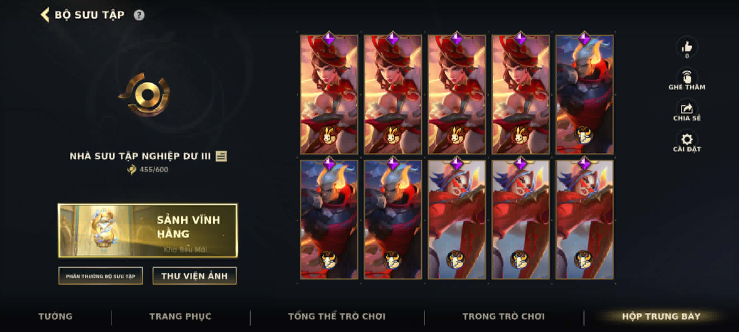 Tài Khoản Clone Sẵn Skin Giới Hạn VIP
