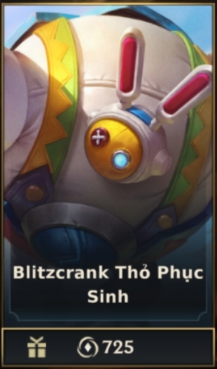 Blitzcrank Thỏ Phục Sinh