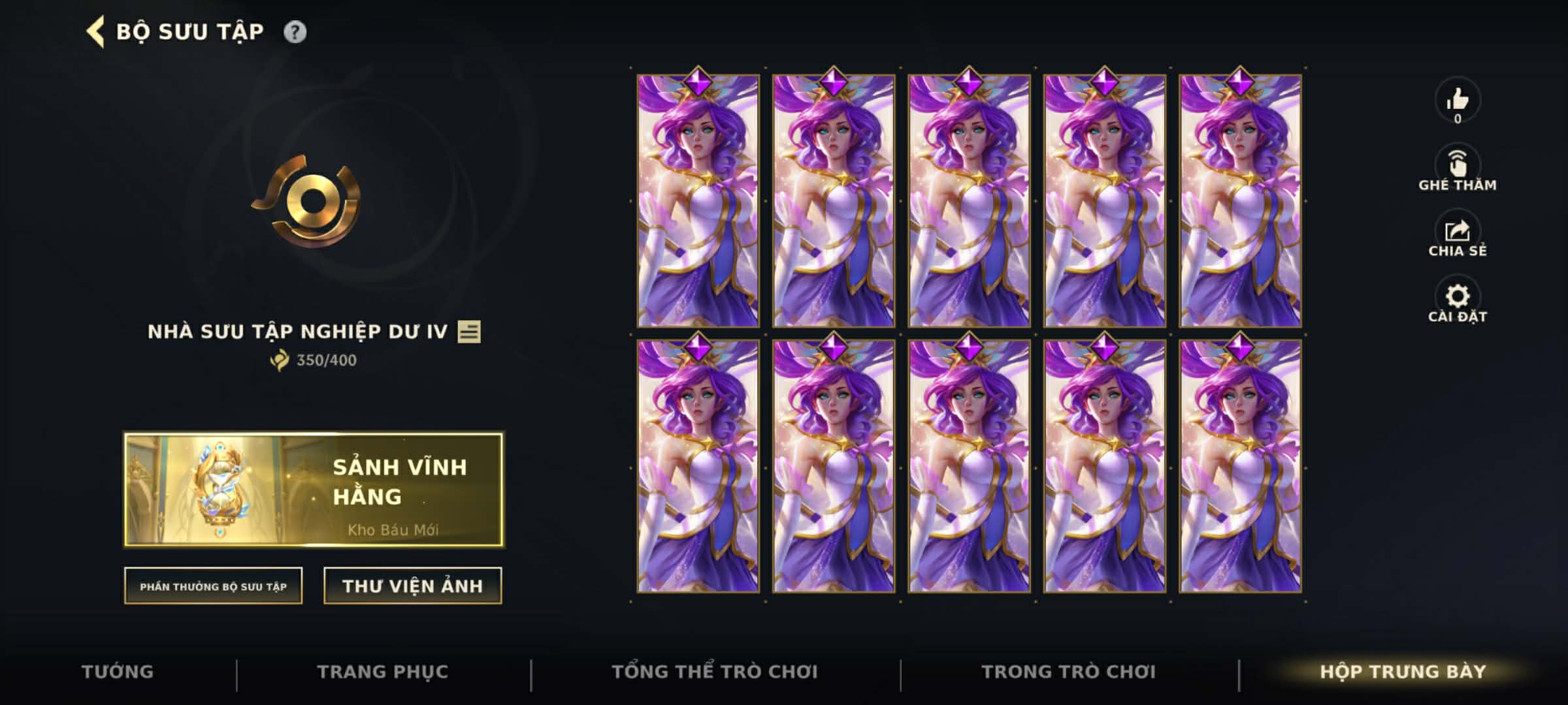 Nick Clone Sẵn Skin Bậc Tím